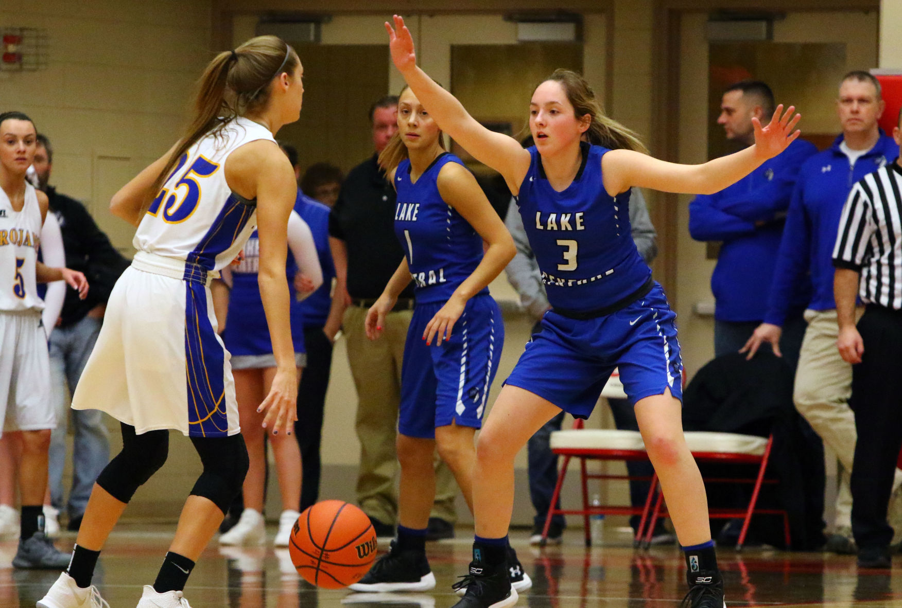 Gallery: Lake Central vs. Highland girls basketball sectionals